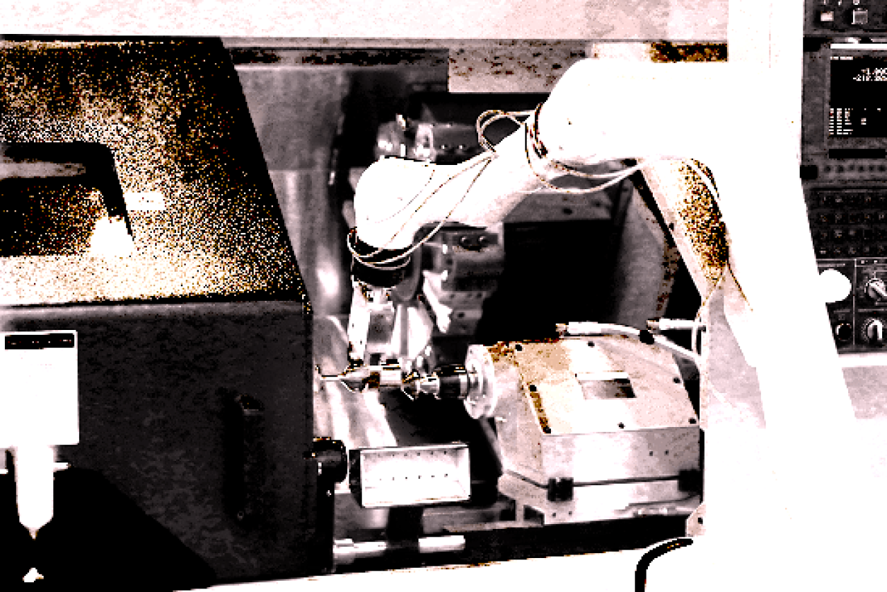 Cobot per asservimento industriale
